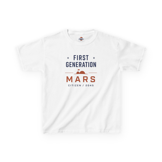 FIRST GENERATION MARS Youth T-Shirt | Marsus Universe ๐