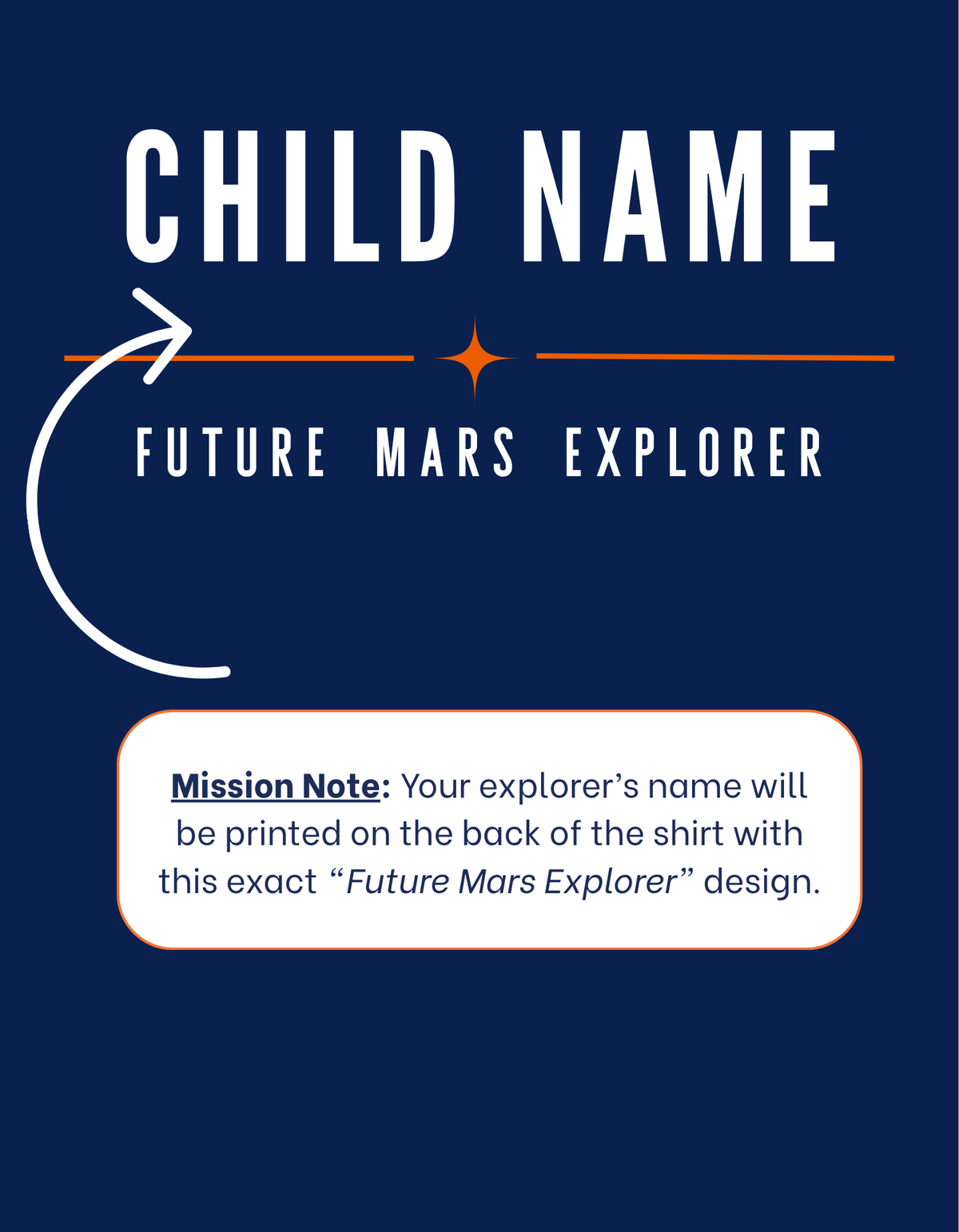 FIRST GENERATION MARS (Personalized) Printify