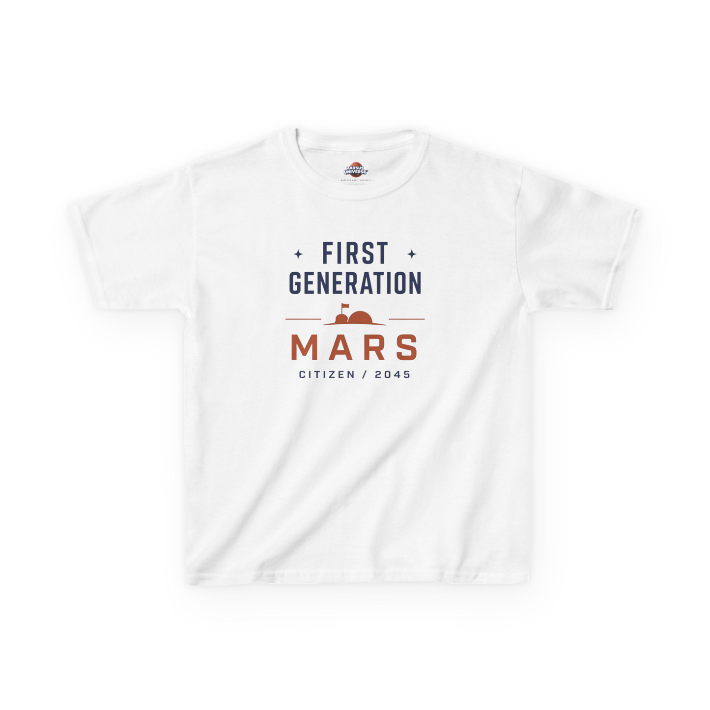 FIRST GENERATION MARS Youth T-Shirt | Marsus Universe 🚀