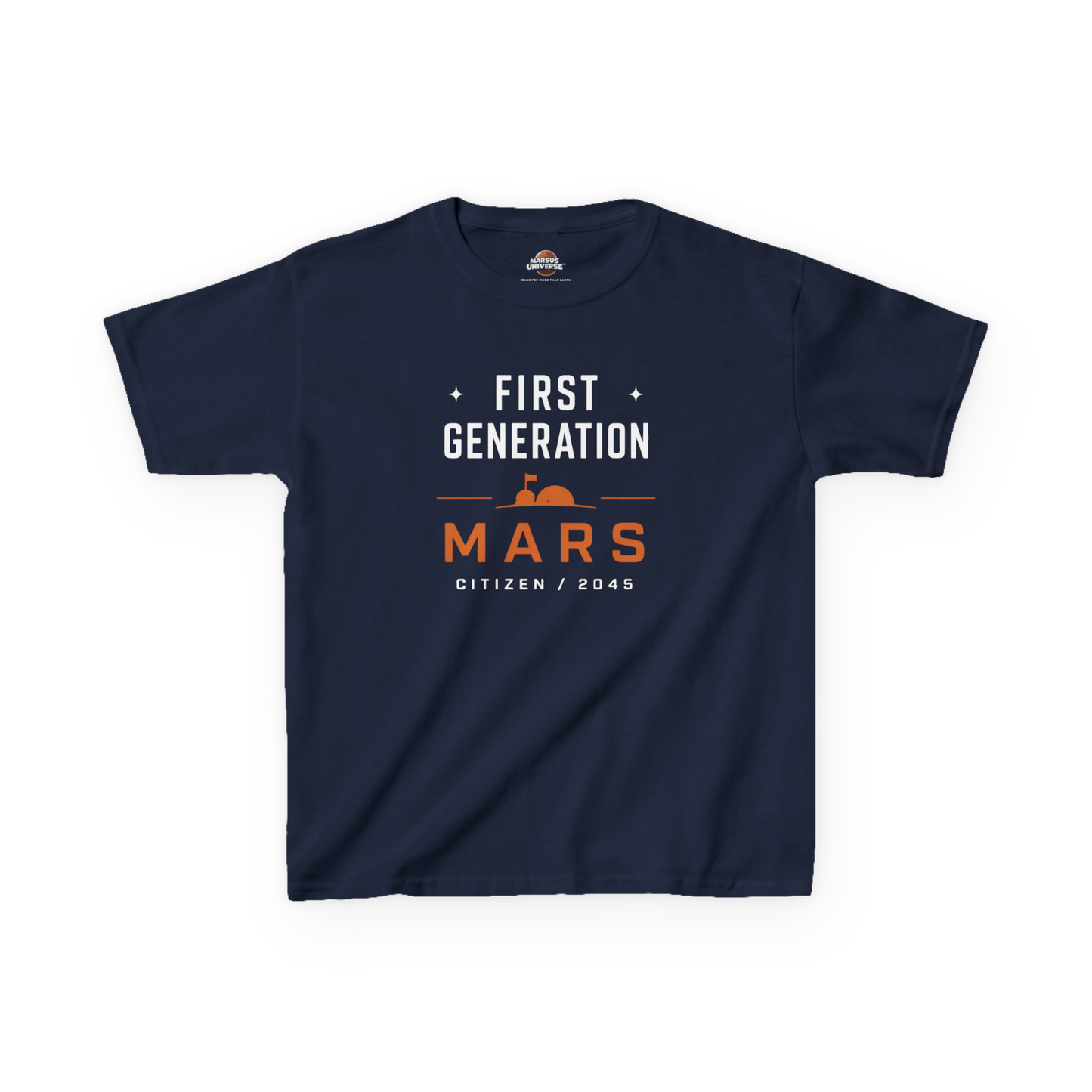 FIRST GENERATION MARS Youth T-Shirt | Marsus Universe 🚀