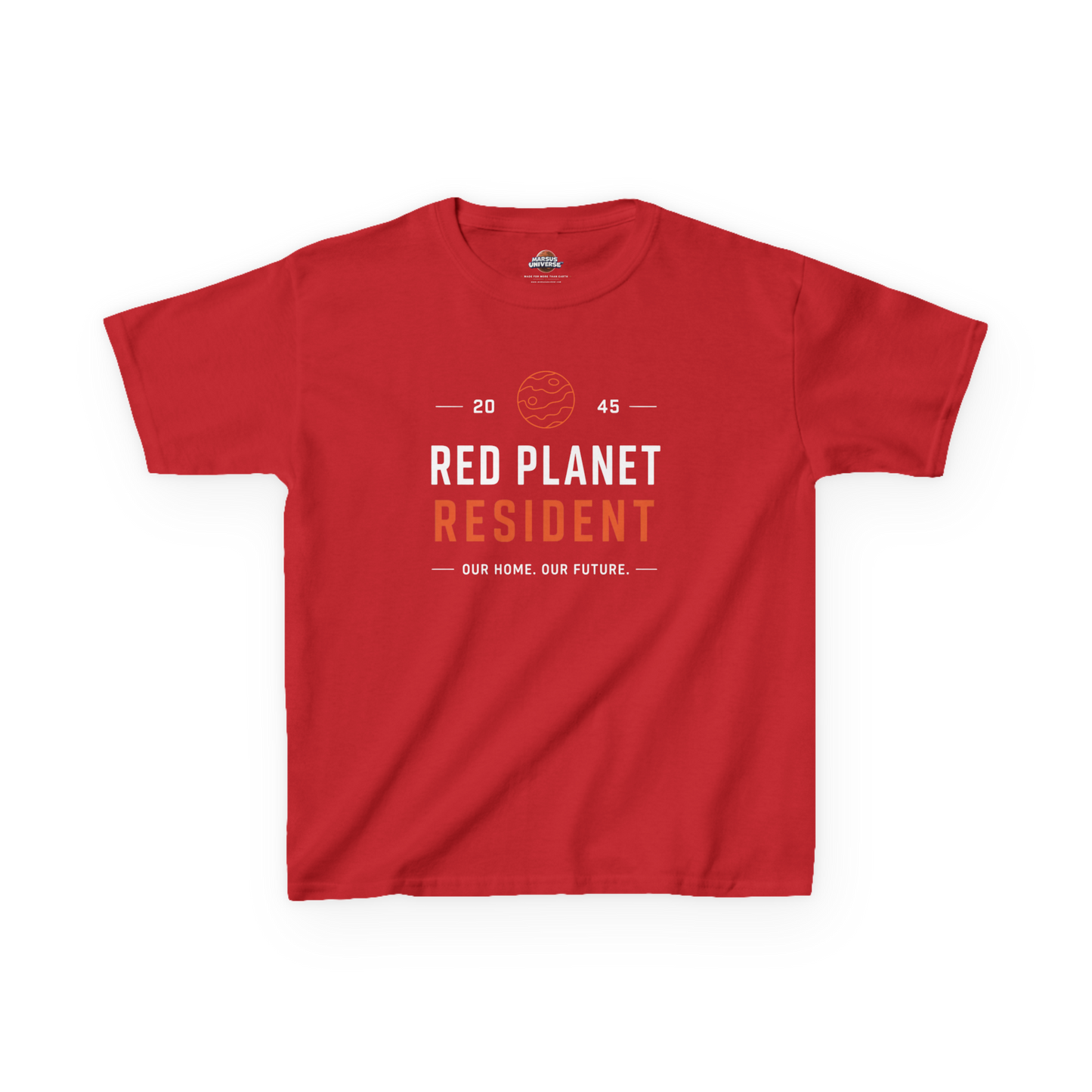 RED PLANET RESIDENT Youth T-Shirt | Marsus Universe