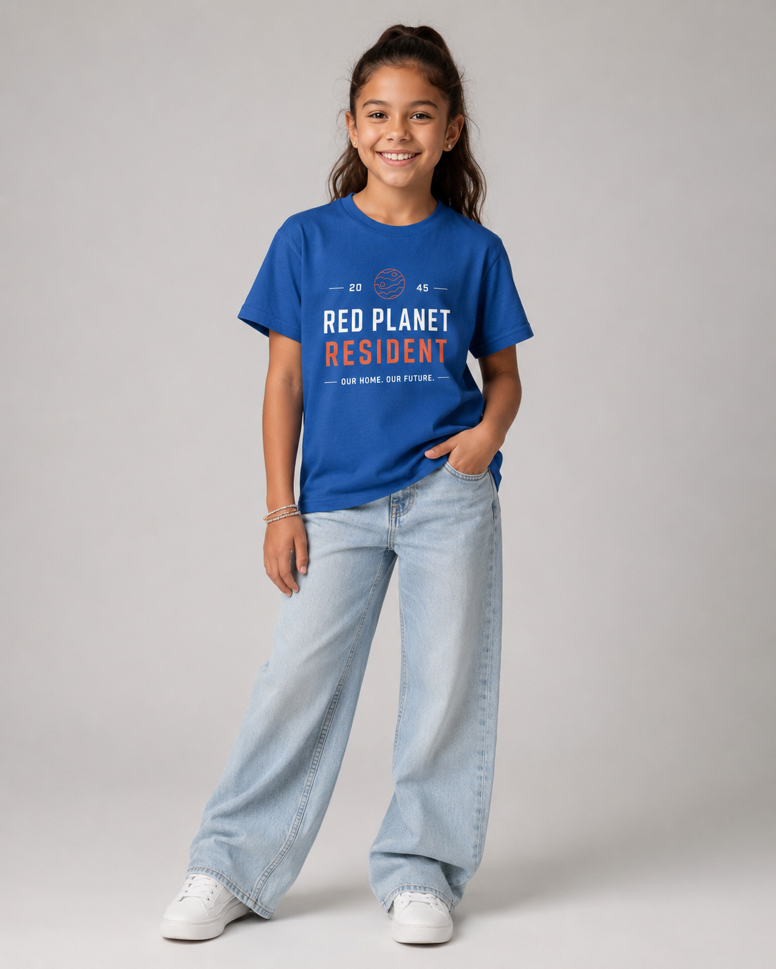 RED PLANET RESIDENT Youth T-Shirt | Marsus Universe