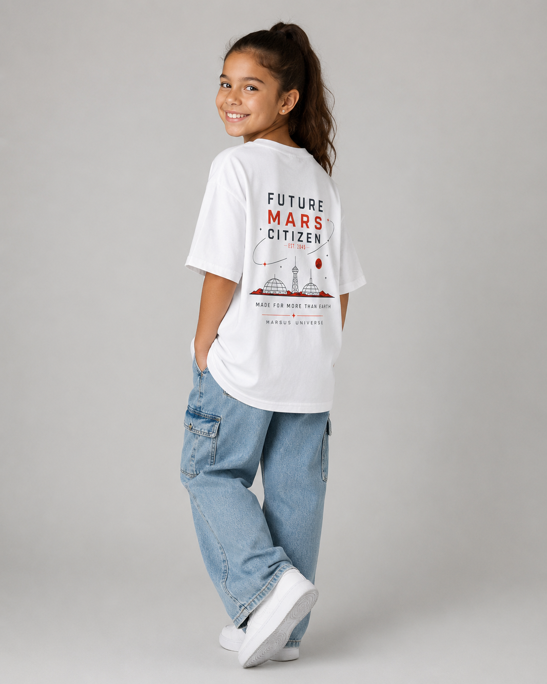 FUTURE MARS CITIZEN Youth T-Shirt Printify